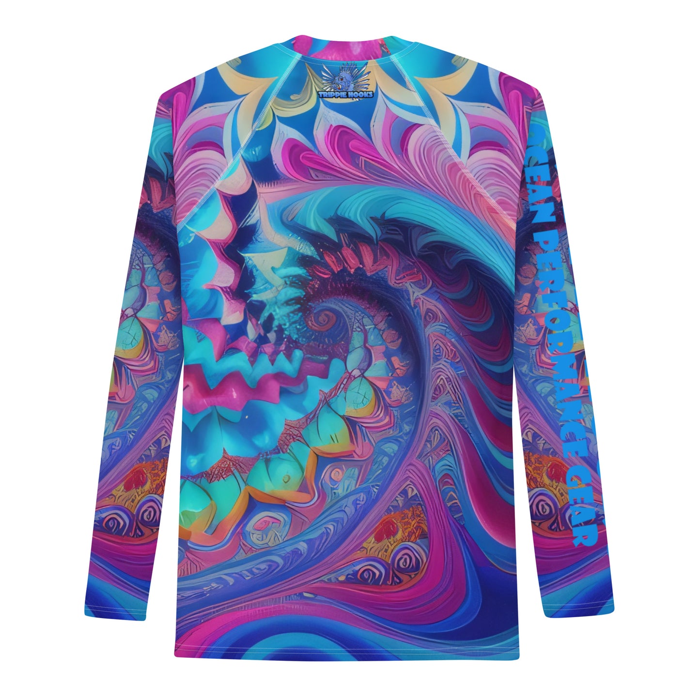 Trippie Hooks Trippie Wave Men's Rash Guard