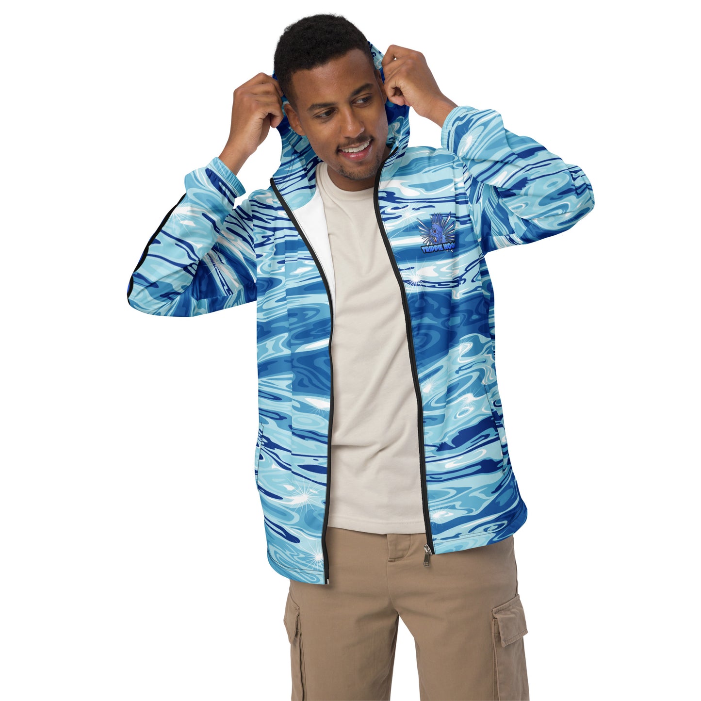 TRIPPIE HOOKS Men’s windbreaker